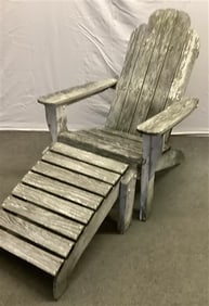 Adirondack chair with Foot Rest