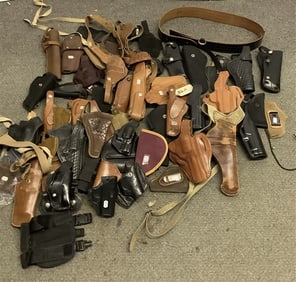 Large Lot of Holsters