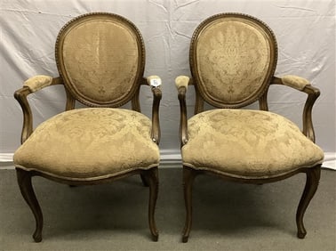Pr of Great Quality French Style Chairs