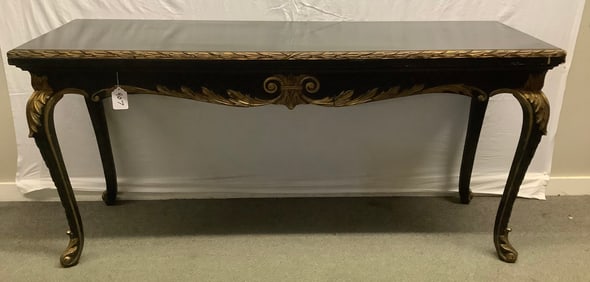66" ca. 1930's Console Table