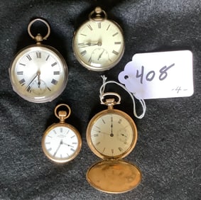 4 pocket Watches
