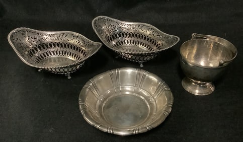 4 pc Sterling Lot approx 22 Troy