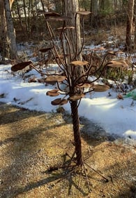 50" Iron Sculpture 30 lbs