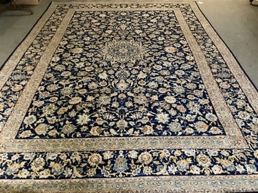 Hand Made 50 Year Old Persian Rug 9'4" x 13'4"