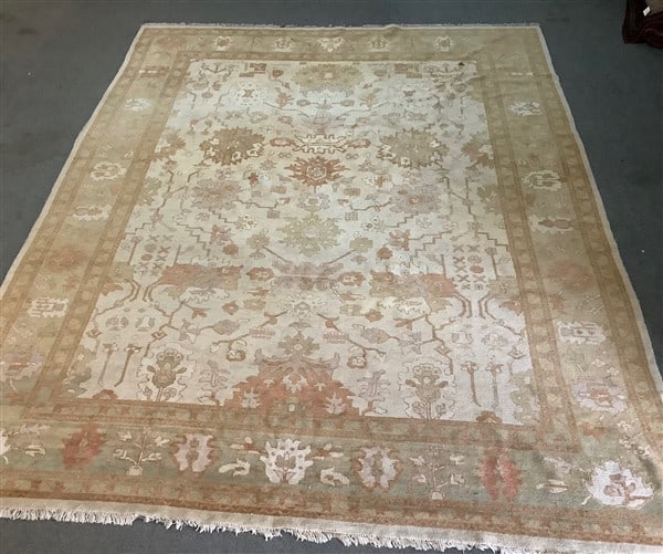 Hand Made Room Size Oushak 10 x 13 (1 of 4)