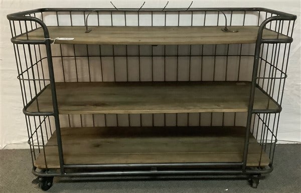 38" Rolling Industrial Cart 34" high, 18" deep (1 of 1)