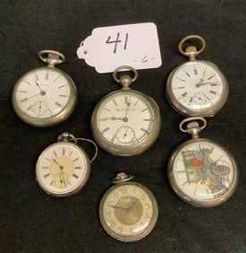 6 Pocket Watches
