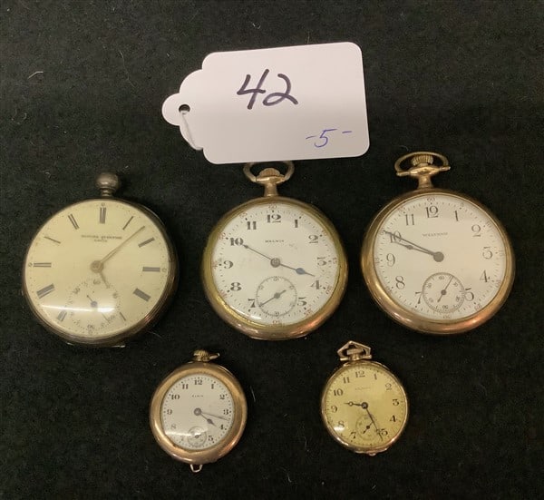 5 Pocket Watches: 5 Pocket Watches