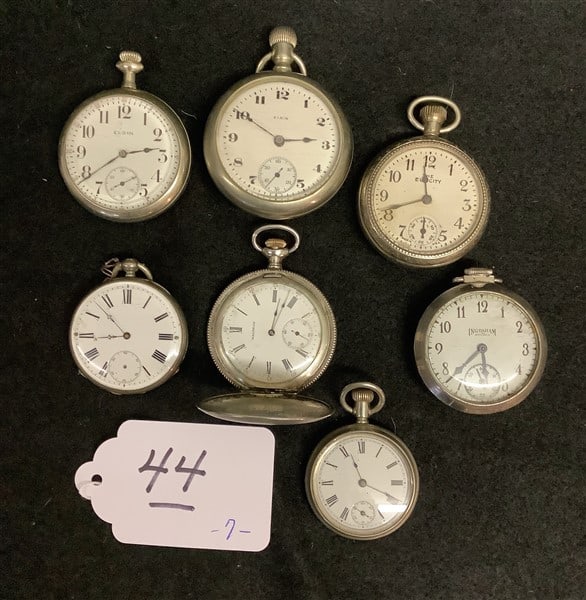 7 Pocket Watches (1 of 3)