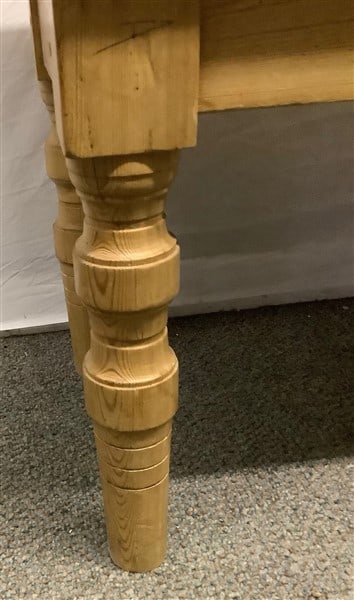 35" Washed Pine Bench - 3