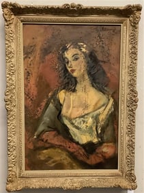 Framed Oil on Canvas 26 x 37