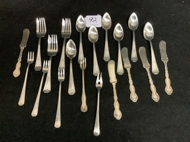 Misc Sterling Flatware approx. 13 troy