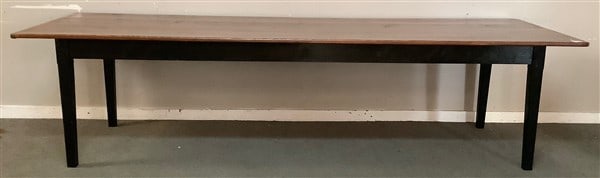 10 Foot Pine Farm Table 39"w and 30" h: 10 Foot Pine Farm Table 39"w and 30" h