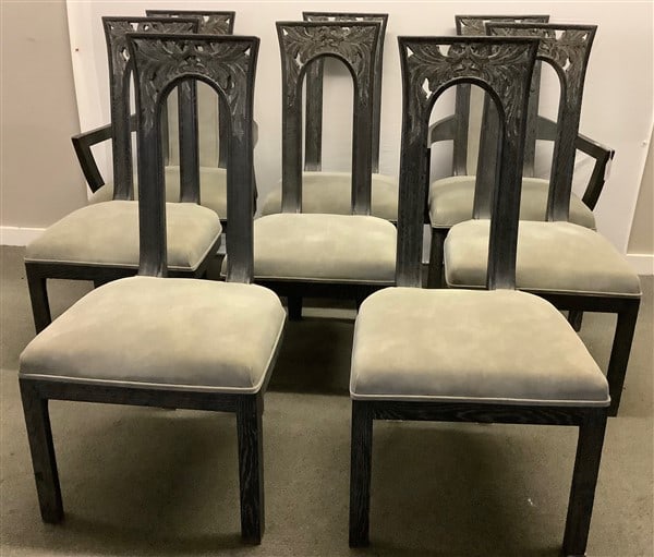 8 James Mont Dining Chairs (1 of 5)