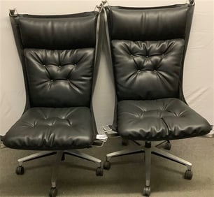 Pr of " Falcon " Chairs, Design within Reach
