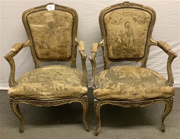 Pr 19th Cent French Armchairs (1 of 3)