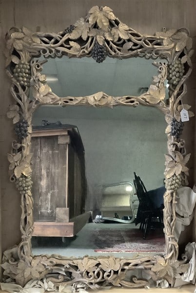 Spectacular Carved Designer Mirror 42 x 62: Spectacular Carved Designer Mirror 42 x 62