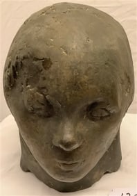 Early 12" Bronze Bust 40 lbs