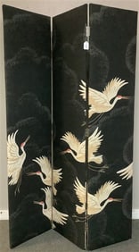 3 Panel Upholstered Screen each panel 16 x 72