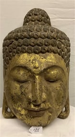 Gild Decorated Hand Carved Buddha