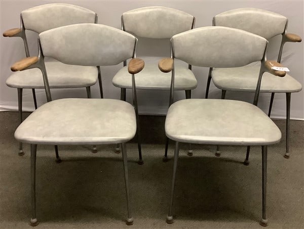 5 Mid Century Armchairs: 5 Mid Century Armchairs....31" high, 22" wide and 18" deep