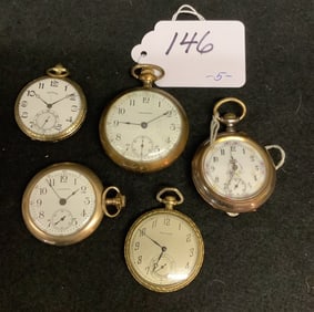 5 Pocket Watches
