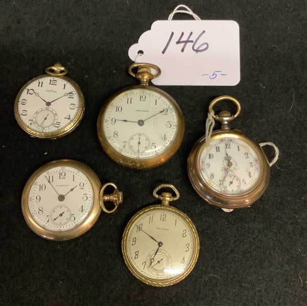 5 Pocket Watches: 5 Pocket Watches