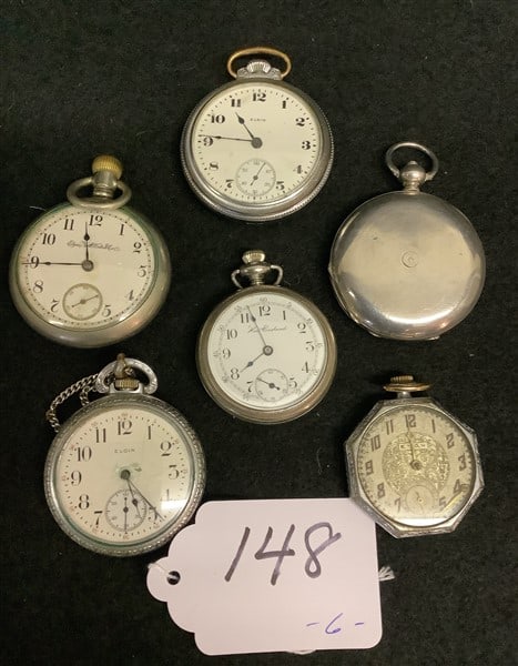 6 Pocket Watches: 6 Pocket Watches