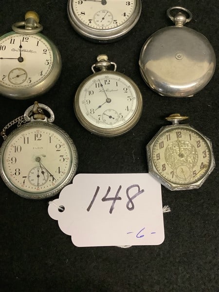 6 Pocket Watches - 2