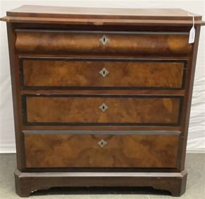 4 Drawer 19th Cent Continental Chest 18 x 36-38" high