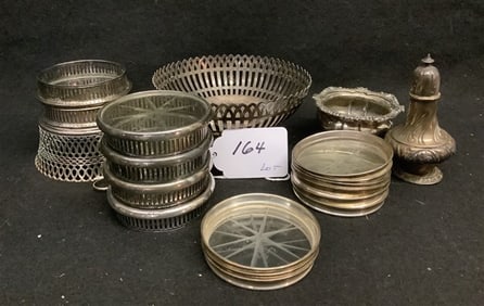 Nice Quality Silverplate Objects 2 pcs Tiffany, Gorham Bowl