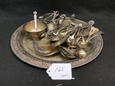 Generous Lot of Silverplate Table Accessories