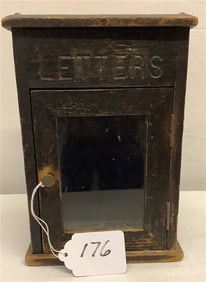 Good Early 1 Door Letter Box 7" Square, 10" high