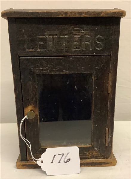 Good Early 1 Door Letter Box 7" Square, 10" high: Good Early 1 Door Letter Box 7" Square, 10" high