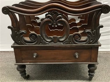 19th Cent Rosewood Canterbury