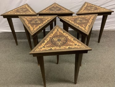 6 Interesting Inlaid Italian Tables