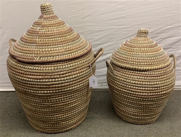 2 Large Snake Charmers Baskets 24" and 30": 2 Large Snake Charmers Baskets 24" and 30"