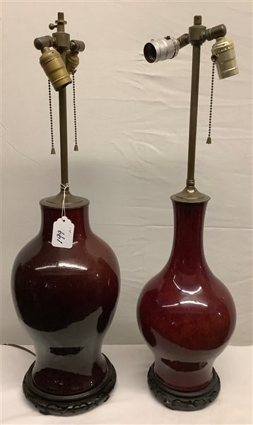 Two 28" Designer Lamps Great Color: Two 28" Designer Lamps Great Color