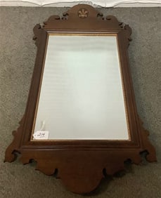 40" Inlaid Mahagony Mirror