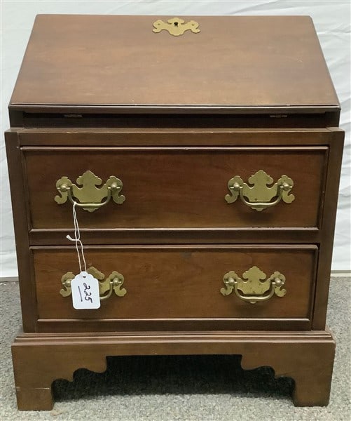 22" Miniature Slant Lid Desk ca 1940s, 17" high (1 of 3)