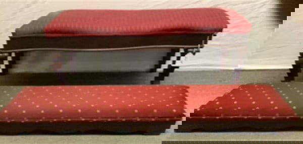 2 Antique Carved Benches: 2 Antique Carved Benches...41" and 48"