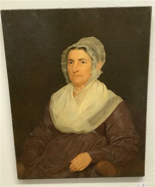 19th Cent O/C Portrait 27 x 34: 19th Cent O/C Portrait 27 x 34