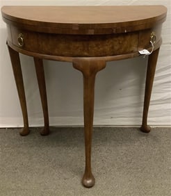 1/2 Round Table, Baker Furniture