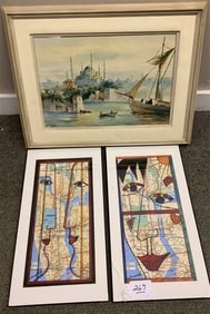 Watercolor and Subway Prints