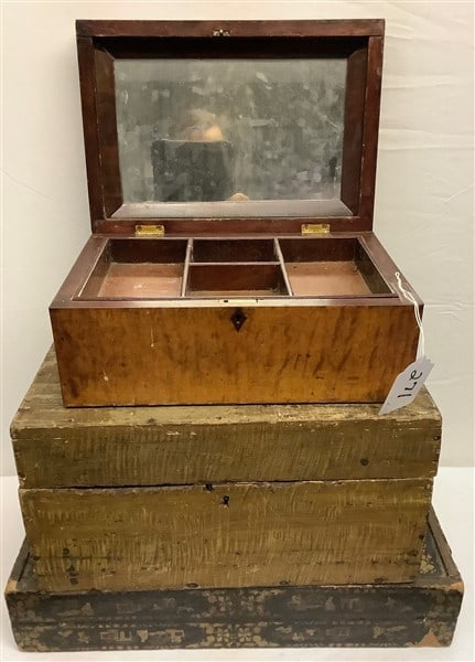 3 Antique Boxes - 2