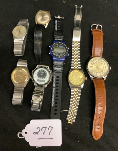 7 Wristwatches: 7 Wristwatches
