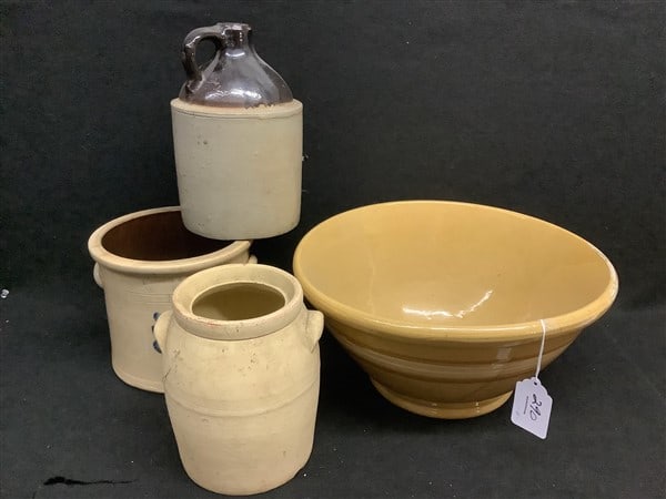 4 Pc Lot of American Pottery: 4 Pc Lot of American Pottery
