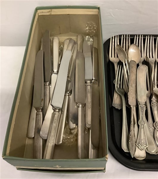 Silver Plate Flatware - 3
