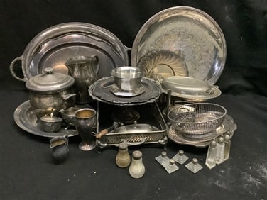 Generous Lot of Silverplate