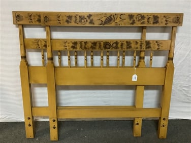 Pr of Twin Hitchcock Headboards